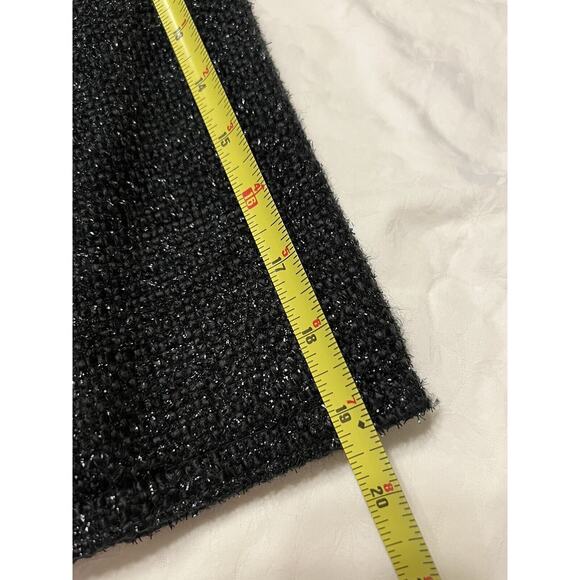 Old Navy Black Sparkly Dressy Cropped Jacket Women's Large - Picture 10 of 10